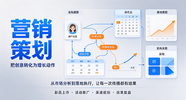 于洪区营销策划